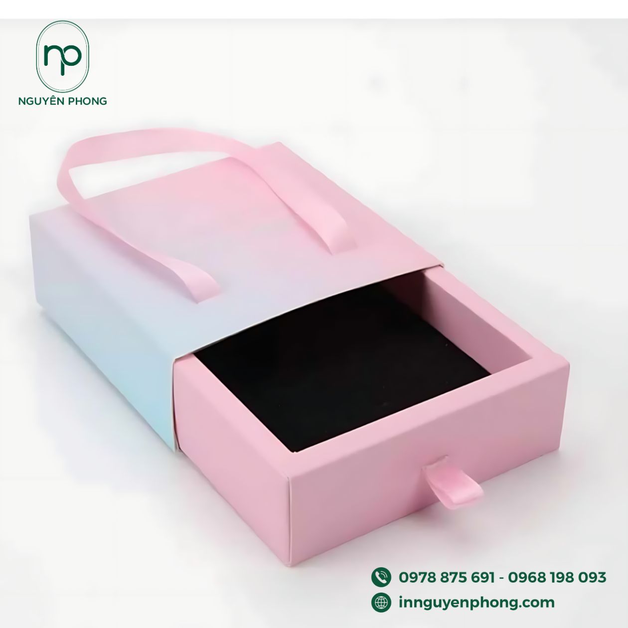 Mẫu hộp giấy đựng nail